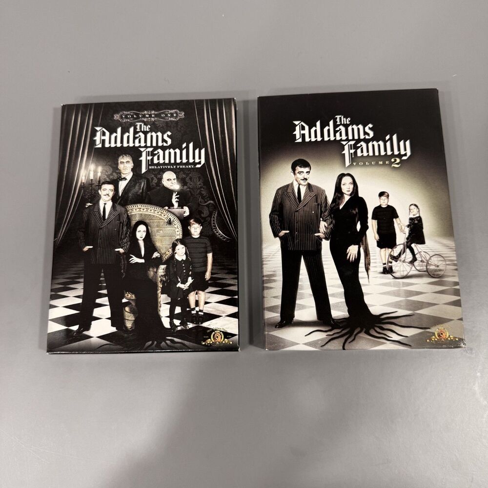 The Adams Family-   Volume 1 and Volume 2 - DVDs